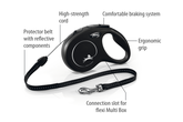 ROLLIJN CLASSIC CORD S ZWART 8 METER - afbeelding 3