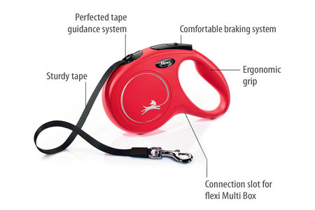 ROLLIJN CLASSIC TAPE M ROOD 5 METER - afbeelding 3