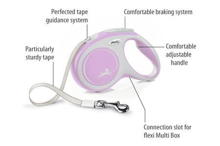 ROLLIJN NEW COMFORT TAPE M ROSE 5 MTR - afbeelding 2