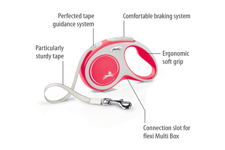 ROLLIJN NEW COMFORT TAPE S ROOD 5 MTR - afbeelding 2