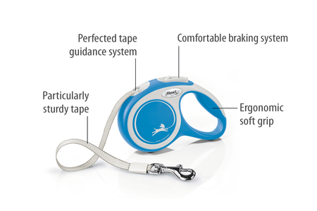 ROLLIJN NEW COMFORT TAPE XS BLAUW 3 MTR - afbeelding 7