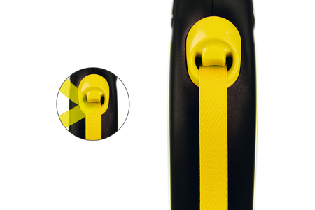 Flexi rollijn new neon tape S geel 5mtr 1st - afbeelding 6