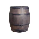 Roto regenton 240 liter ø 70 x h.86 cm bruin