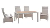 Royal Seasons Athene dining set voor 4 personen