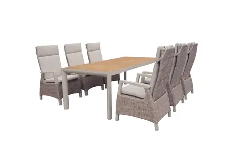 Royal Seasons Athene dining set voor 6 personen  - afbeelding 1