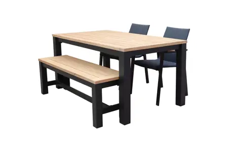 Royal Seasons ATLANTA Stoel-bank diningset met 4 zitplekken - afbeelding 1