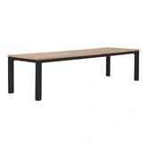 Royal Seasons® Atlanta tafel 300 x 100 cm zwart