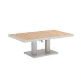 Royal Seasons® Bahia tafel in hoogte verstelbare 140 x 85 x 49/72 cm zand