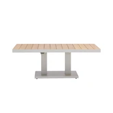 Royal Seasons® Bahia tafel in hoogte verstelbare 140 x 85 x 49/72 cm zand - afbeelding 3