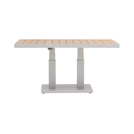 Royal Seasons® Bahia tafel in hoogte verstelbare 140 x 85 x 49/72 cm zand - afbeelding 4