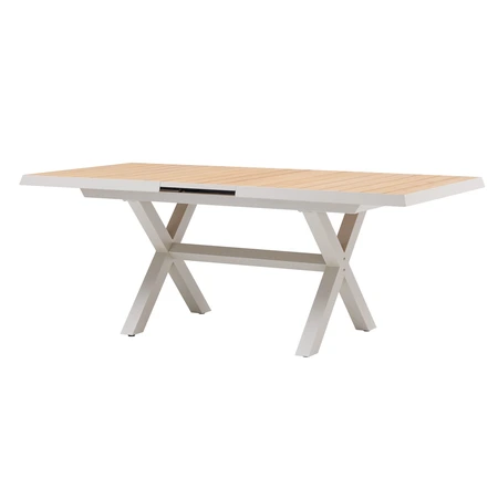 Royal Seasons® Bahia tafel uitschuifbaar 163/203 x 93 cm zand - afbeelding 2