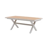 Royal Seasons® Bahia tafel uitschuifbaar 204/264 x 100 cm zand - afbeelding 2