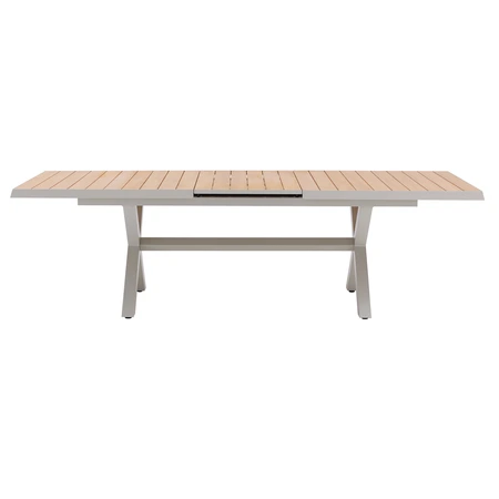 Royal Seasons® Bahia tafel uitschuifbaar 204/264 x 100 cm zand - afbeelding 3