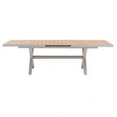 Royal Seasons® Bahia tafel uitschuifbaar 204/264 x 100 cm zand - afbeelding 3