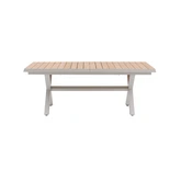 Royal Seasons® Bahia tafel uitschuifbaar 204/264 x 100 cm zand - afbeelding 4