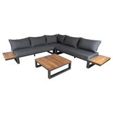 Royal Seasons Baltimore loungeset zwart