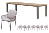 Royal seasons® Bari dining set voor 8 personen - afbeelding 1