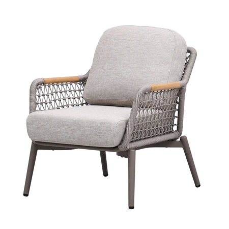 Royal Seasons® Bari low-dining fauteuil espresso - afbeelding 1