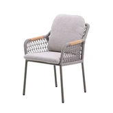 Royal seasons® Bari stoel-bank dining set voor 8 personen - afbeelding 2