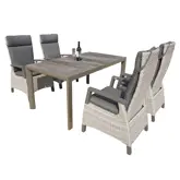 Royal Seasons COSTA DINING Dining set met 4 stoelen - afbeelding 1