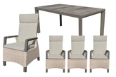 Royal seasons® Costa dining set voor 4 personen - afbeelding 1