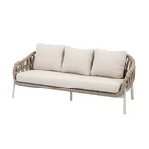 Royal Seasons® Doha lounge 3-zitsbank zand - afbeelding 1