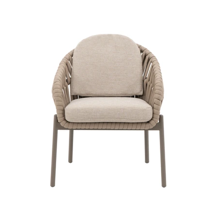 Royal seasons® Doha ronde dining set voor 4 personen - afbeelding 3