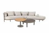 Royal Seasons Hoek-loungeset 4-zits Panama Espresso