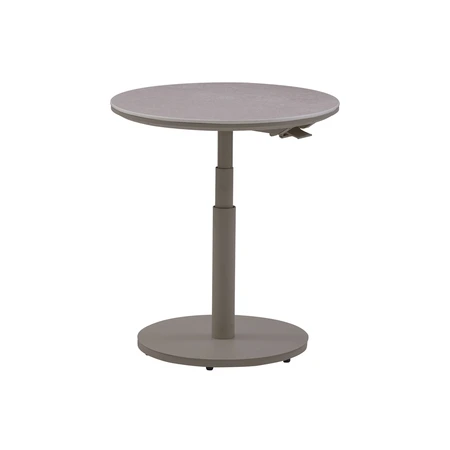 Royal Seasons® Jura bijzettafel in hoogte verstelbaar D60 x 45/66 cm espresso