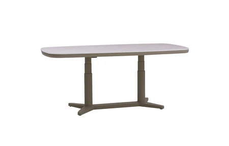 Royal Seasons® Jura tafel in hoogte verstelbaar 180 x 90 x 53/75 cm espresso