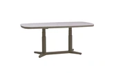 Royal Seasons® Jura tafel in hoogte verstelbaar 180 x 90 x 53/75 cm espresso