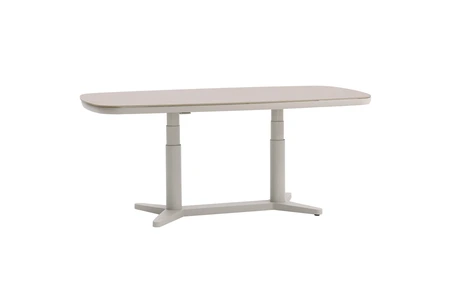 Royal Seasons® Jura tafel in hoogte verstelbaar 180 x 90 x 53/75 cm zand