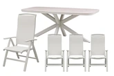 Royal seasons® La Palma dining set voor 4 personen - afbeelding 1