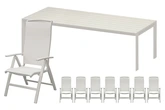 Royal seasons® La Palma dining set voor 8 personen - afbeelding 1