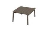 Royal Seasons® Las Palmas salontafel 70 x 70 x H38 cm alu espresso