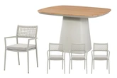 Royal seasons® Liv/Marina dining set voor 4 personen - afbeelding 1