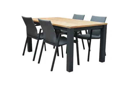 Royal Seasons MADEIRA diningset met 4 zitplekken - afbeelding 1