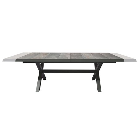 Royal Seasons MARBELLA uitschuifbare Dining tafel - L 204/264 x B 104 x H 75 cm - afbeelding 3