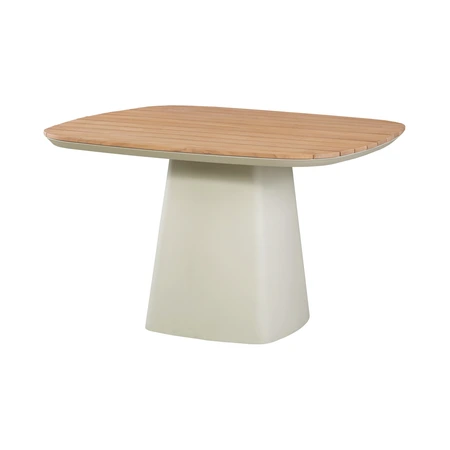 Royal Seasons® Marina tafel 120 x 120 x H75 cm zand teak - afbeelding 1
