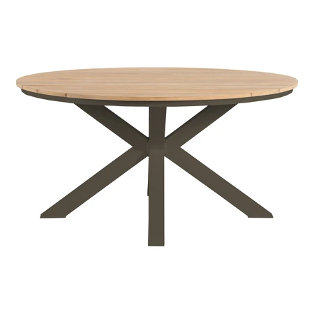 Royal seasons® Miami/Atlanta ronde dining set voor 4 personen - afbeelding 4