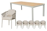 Royal seasons® Miami/Bahia dining set voor 6 personen - afbeelding 1