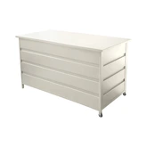 Royal Seasons® Milton aluminium opbergbox 130 x 60 x 75 cm zand