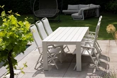 Royal Seasons® Noordwijk tafel 220 x 100 x H77 cm zand - afbeelding 4