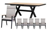 Royal seasons® Portland/Bahia dining set voor 6 personen