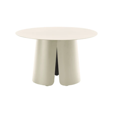 Royal Seasons® Ronda bijzettafel D 70 x H 42 cm zand - afbeelding 1