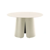 Royal Seasons® Ronda bijzettafel D 70 x H 42 cm zand - afbeelding 1