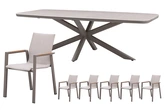 Royal seasons® Solare dining set voor 6 personen - afbeelding 1