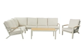 Royal seasons® Solare hoek loungeset met fauteuil - afbeelding 1