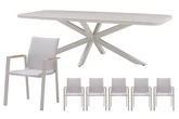 Royal seasons® Solare/Jura dining set voor 6 personen - afbeelding 1