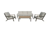 Royal seasons® Solare loungeset met 3-zitsbank - afbeelding 1